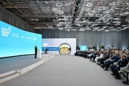 Prezident İlham Əliyev Bakı 31-ci “Baku Energy Forum”un rəsmi açılış mərasimində iştirak edib - YENİLƏNİB-1