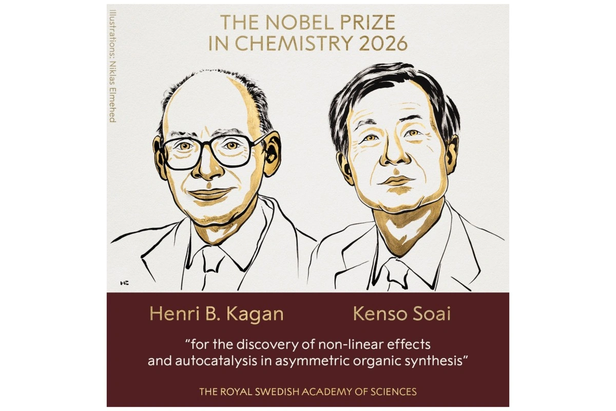 Kimya üzrə Nobel mükafatı laureatları məlum olub