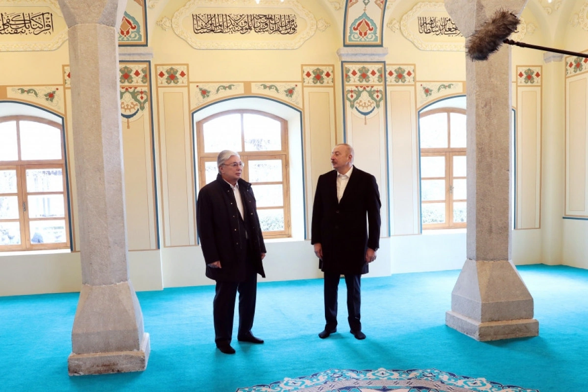 Azərbaycan və Qazaxıstan prezidentləri Şuşaya səfər ediblər - YENİLƏNİB