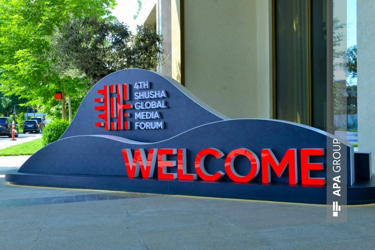 Şuşa Qlobal Media Forumu FOTOLARDA