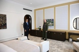 Prezident İlham Əliyev “Xankəndi” hotelinin açılışında iştirak edib - FOTO