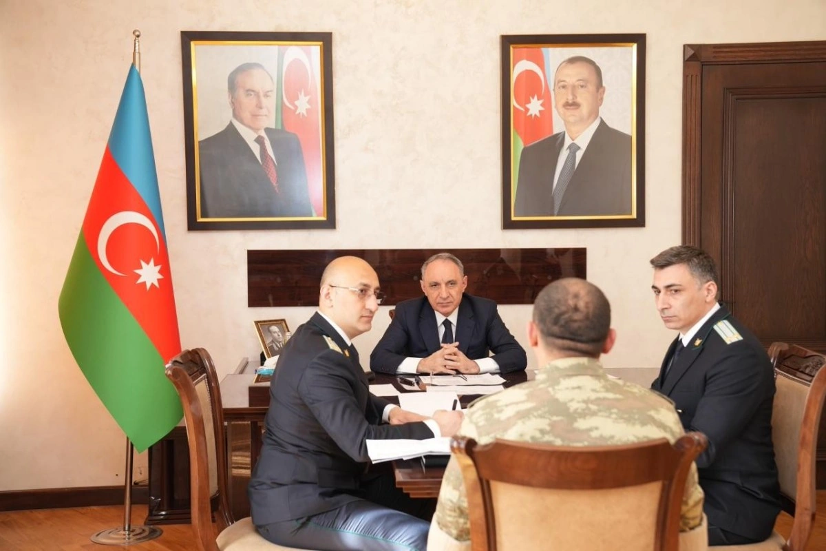 Baş prokuror Xankəndidə vətəndaşları qəbul edib