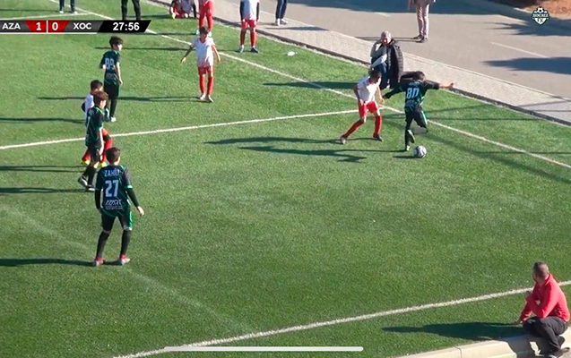 Azərbaycanın uşaq futbolunda biabırçı mənzərə  - Fotolar+Video