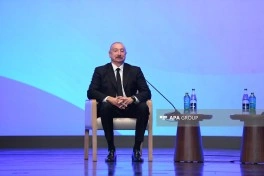Prezident İlham Əliyev II Azərbaycan Beynəlxalq İnvestisiya Forumu çərçivəsində keçirilən tədbirdə iştirak edib - VİDEO - YENİLƏNİB