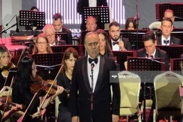 XV Qəbələ Beynəlxalq Musiqi Festivalının təntənəli bağlanış konserti keçirilib - FOTO