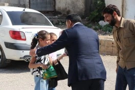 Azərbaycanın Dəməşqdəki səfirliyi 1000 ailəyə qurban payı verib