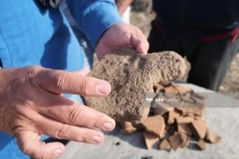 Yardımlıda arxeoloji qazıntı zamanı eradan əvvəl IX-X əsrlərə aid qalıqlar tapılıb - FOTO