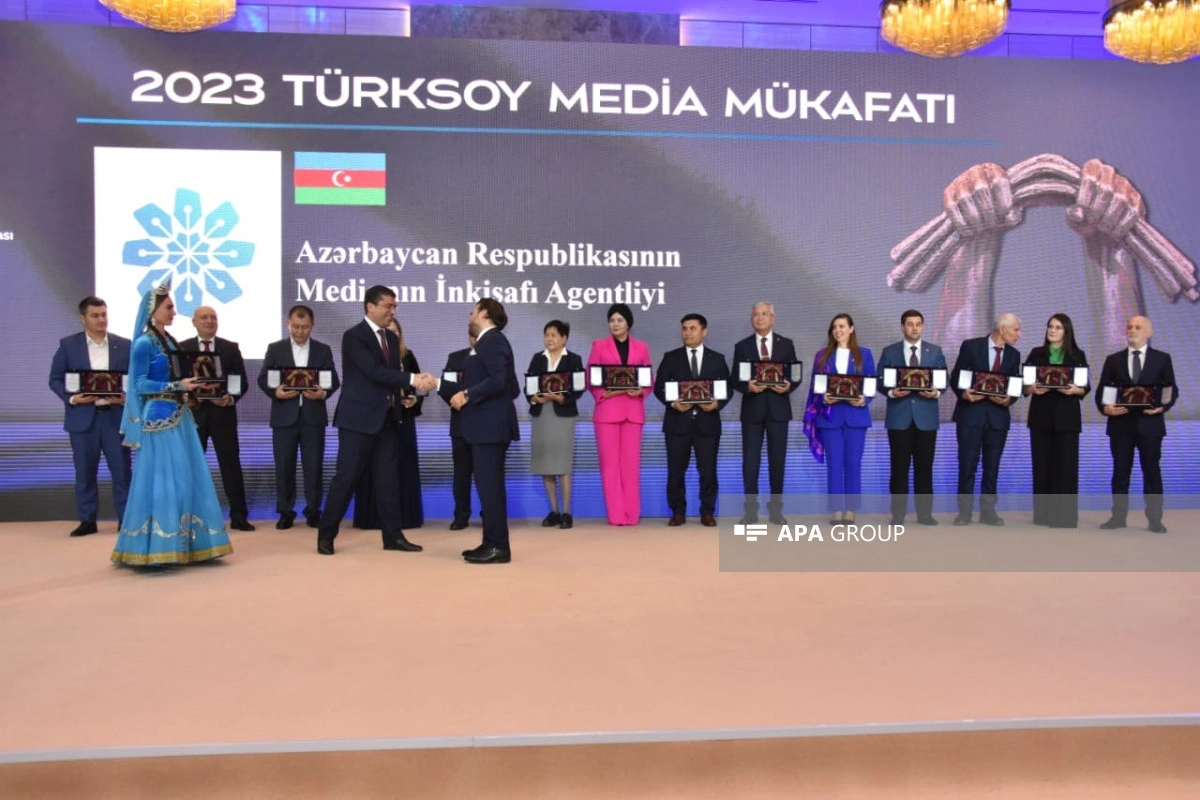 Şuşada TÜRKSOY Media Mükafatının təqdimatı olub - FOTO