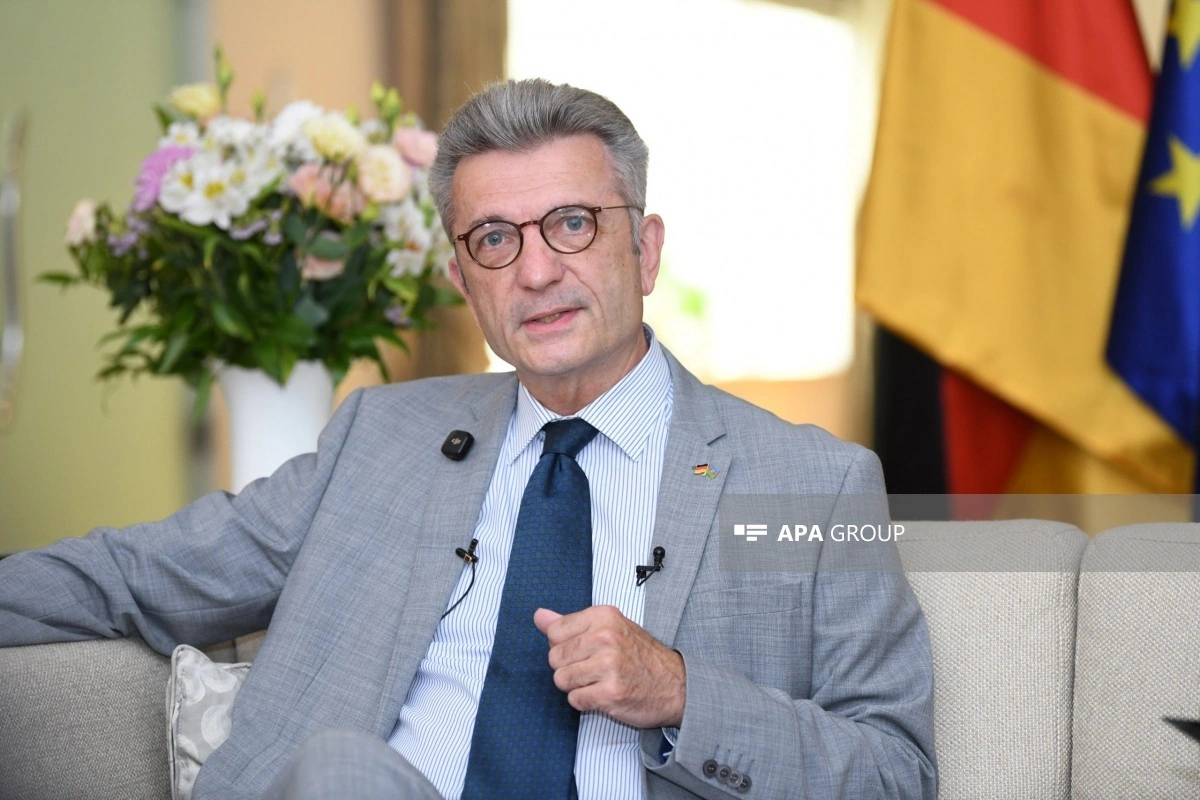 Almaniya səfiri: Ən mühüm regional inkişaf Azərbaycanla Ermənistan arasında sülh prosesidir