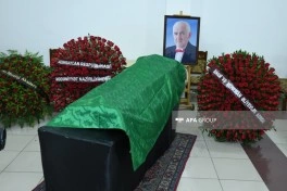 Xalq artisti Tofiq Bakıxanov II Fəxri xiyabanda dəfn edilib - YENİLƏNİB-2 - FOTO