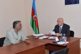 Zakir Fərəcov növbəti səyyar qəbul keçirib - FOTO