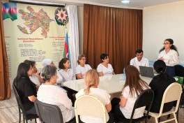 Fövqəladə hallarda davranış qaydaları barədə tədbirlər keçirilib