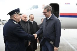 Serbiya Prezidenti Azərbaycana səfərə gəlib