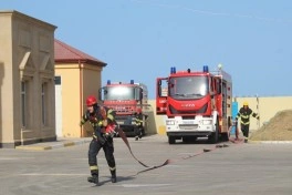 Dövlət Yanğından Mühafizə Xidməti Sumqayıtda “açıq qapı günü” keçirib