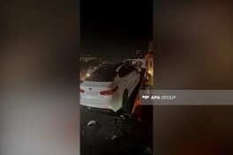 Bakıda qəza nəticəsində iki nəfər xəsarət alıb