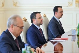 Prezident İlham Əliyev Türkiyənin ədliyyə nazirini qəbul edib - FOTO