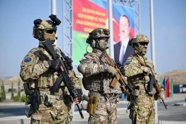Xocavənddə Azərbaycan, Türkiyə və Özbəkistan hərbçilərinin birgə təliminin açılışı olub - VİDEO