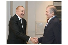 Prezident, birinci xanım və ailə üzvləri “Mənim Abşeronum: Üstə gəl” sərgisi ilə tanış olublar