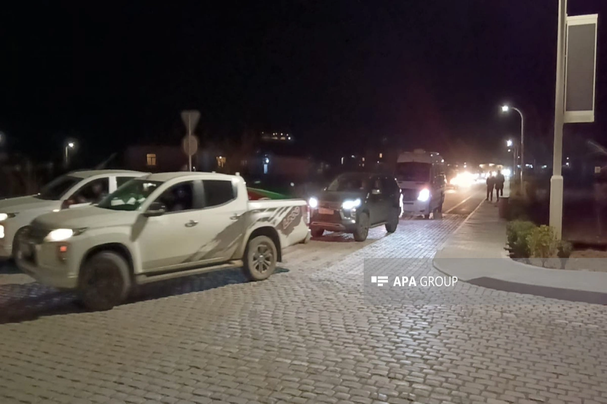 Ağalı kəndində avtoyürüş keçirilib - FOTO