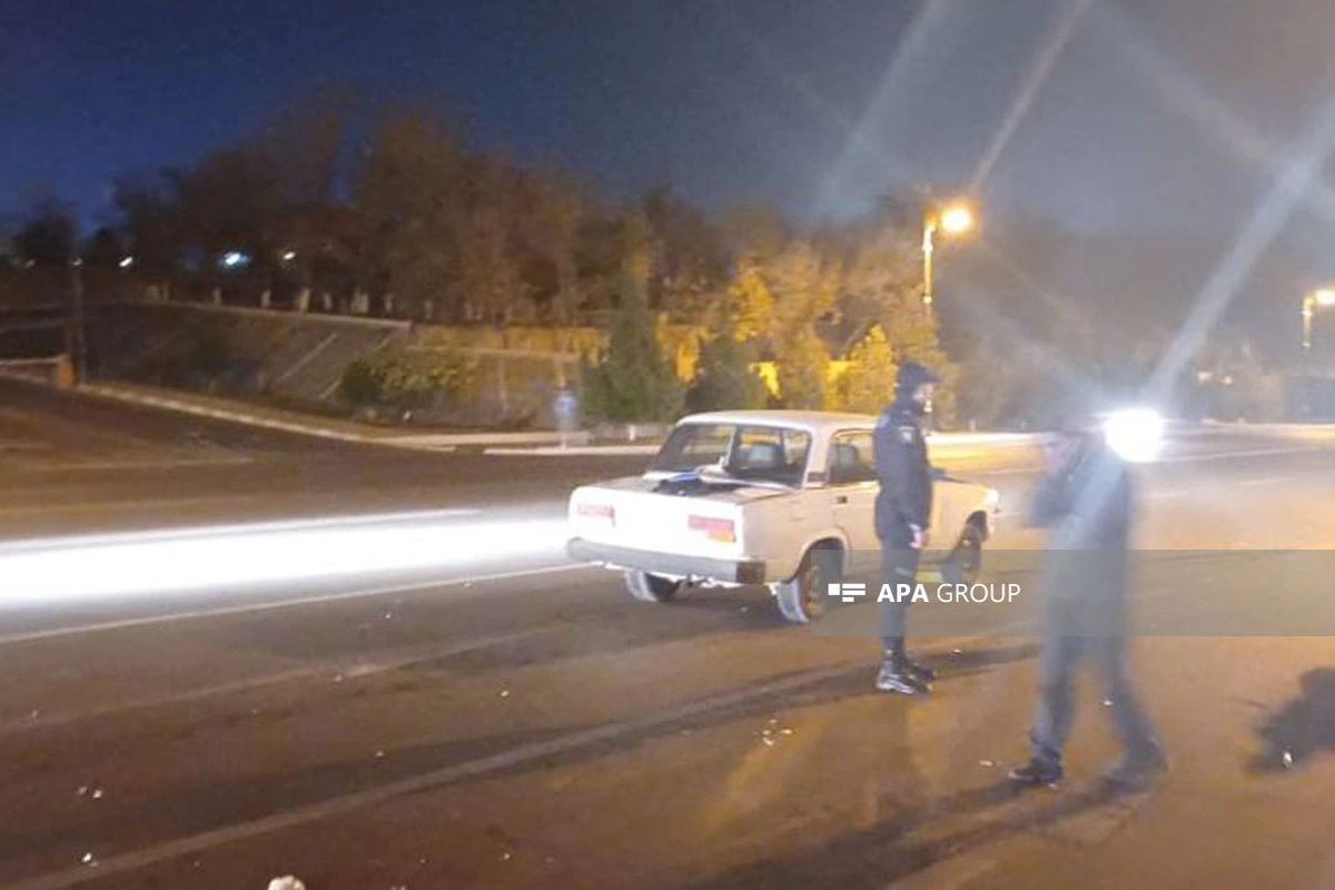 Naxçıvanda avtomobil piyadaya ağır xəsarət yetirib - FOTO
