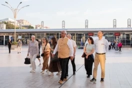 AİB-nin Direktorlar Şurasının üzvləri Azərbaycana səfəri çərçivəsində ADY-də olublar