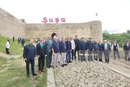 TDT-yə üzv ölkələrin dini qurum rəhbərləri Şuşa ilə tanış olublar - FOTO