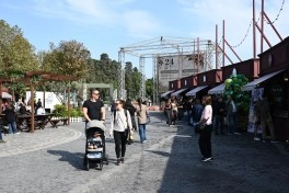 Bakı Bulvarında Zeytun Festivalı davam edir - FOTO