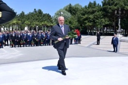 Sumqayıtda Milli Qurtuluş Günü qeyd olunub - FOTO