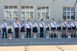 Elm və təhsil naziri Gəncədə “Son zəng” tədbirində iştirak edib - FOTO