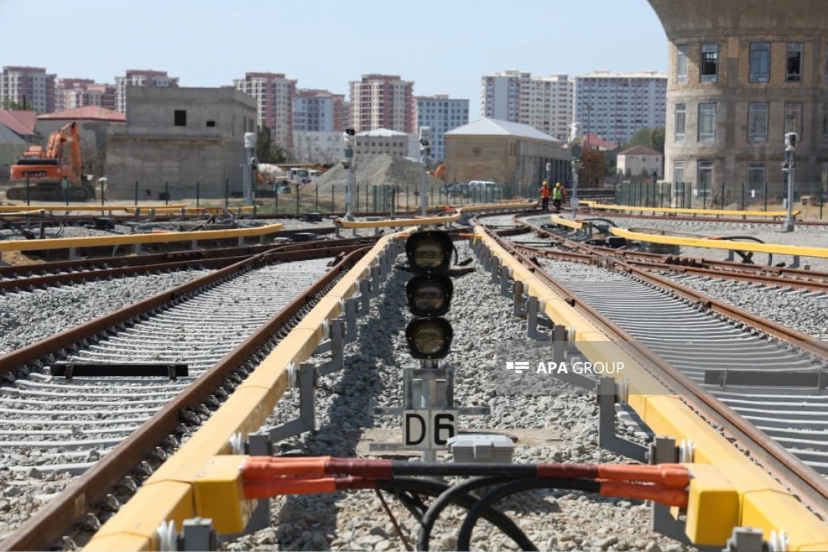 Bakı metrosunun “Dərnəgül” elektrik deposu qismən istismara verilib, ilk qatar qəbul olunub - FOTO - YENİLƏNİB