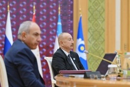 Prezident İlham Əliyev MDB Dövlət Başçıları Şurasının məhdud tərkibdə iclasında iştirak edib - YENİLƏNİB-2 - FOTO