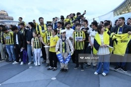 "Fənərbaxça" Bakıya gəlib - VİDEO - FOTO
