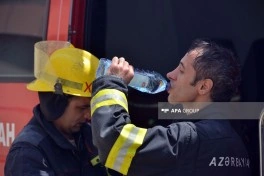 Binəqədi-Novxanı-Mehdiabad yolunda obyektdə yanğın məhdudlaşdırılıb - YENİLƏNİB-2 - FOTO - VİDEO