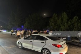 Bakıda zəncirvarı qəza olub - FOTO