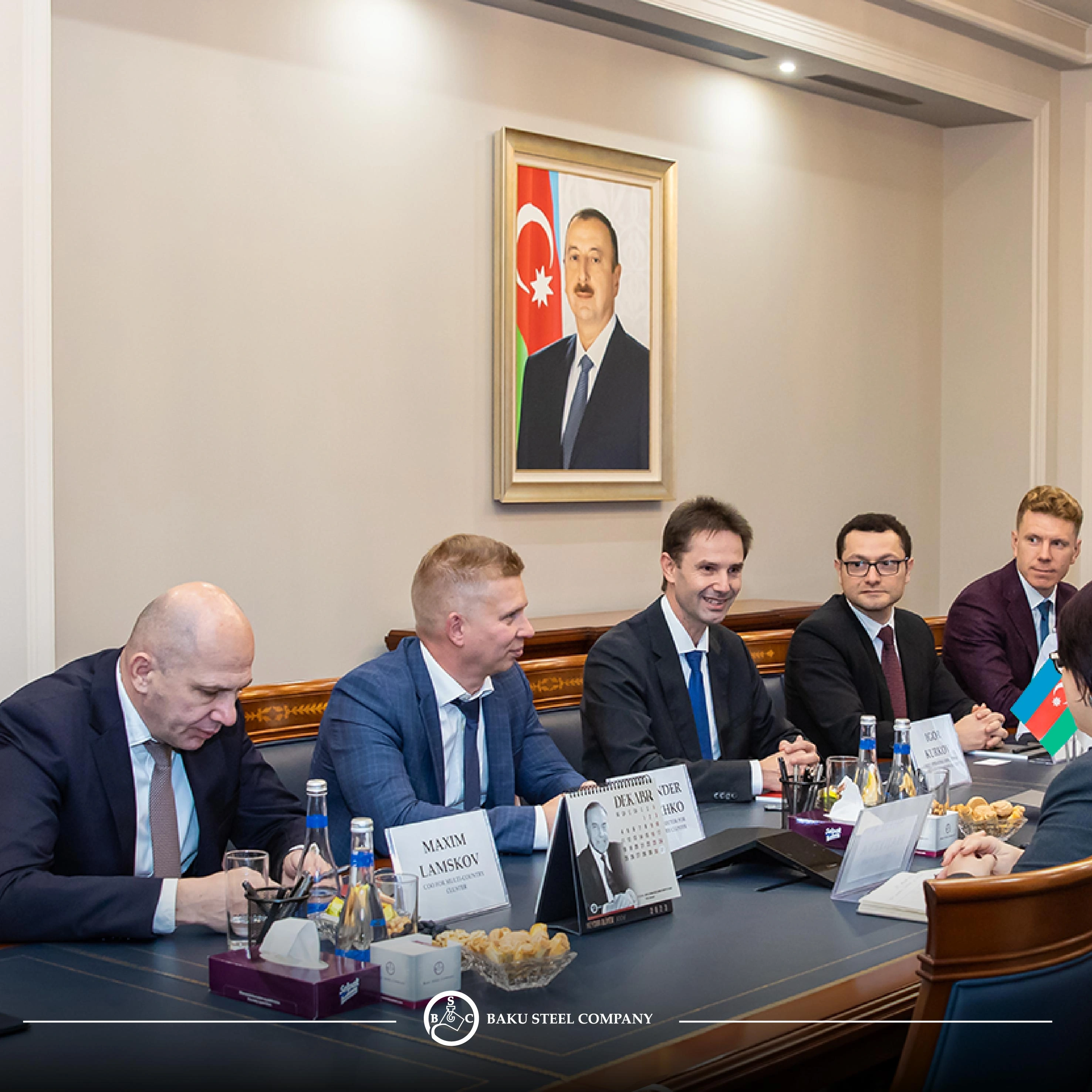 “Baku Steel Company” dünya lideri olan “SAP SE” şirkəti ilə əməkdaşlığa başlayır