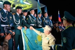 Azərbaycan, Qazaxıstan, Qırğızıstan, Özbəkistan və Rusiya komandalarının hərbi vətənpərvərlik toplanışı keçirilib