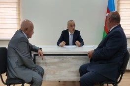 Azərbaycan Dövlət Su Ehtiyatları Agentliyinin sədri Cəbrayıl şəhərində vətəndaşlarla görüşüb