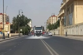 Bakıda iməclik keçirilib, şəhər yuyulub - FOTO