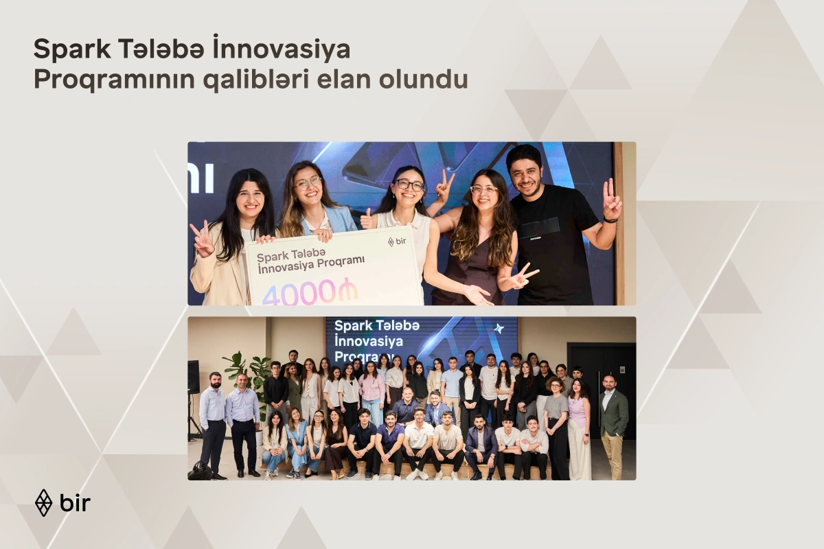 Bir ekosistemi “Spark Tələbə İnnovasiya Proqramı”nın qaliblərini elan edib