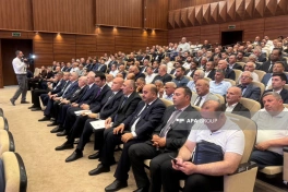 Aqrar sahədə Dövlət Proqramı çərçivəsində Sabirabadda regional müşavirə keçirilir - FOTO