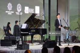 XV Qəbələ Beynəlxalq Musiqi Festivalında Bakı Musiqi Akademiyası tələbələrinin konserti olub - FOTO