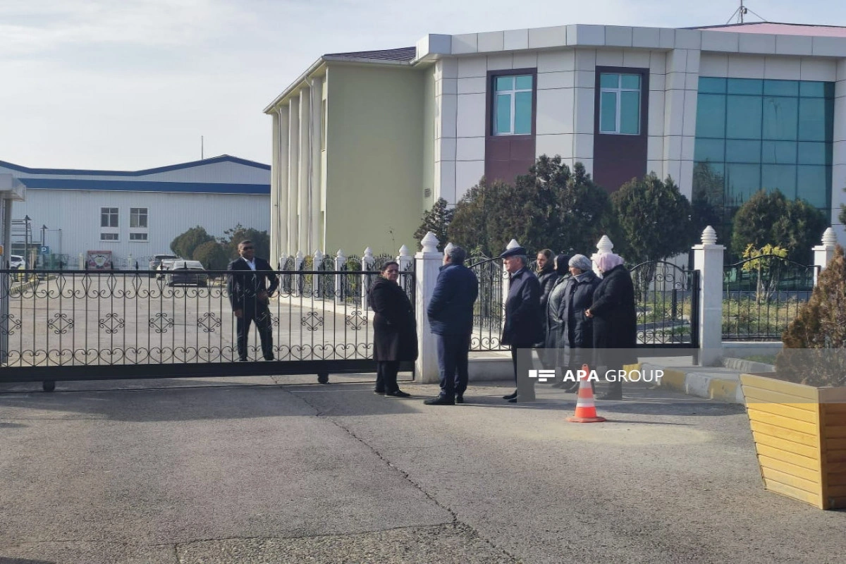 Naxçıvanda Seymur Talıbova məxsus ofisin önündə aksiya keçirilib - FOTO - VİDEO