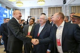 Prezident İlham Əliyev IV Şuşa Qlobal Media Forumunun açılışında iştirak edib - FOTO - VİDEO - YENİLƏNİB-1