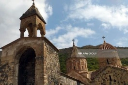 Alban-Udi dini icmasının nümayəndələri Xudavəng monastır kompleksini ziyarət ediblər - FOTO - YENİLƏNİB