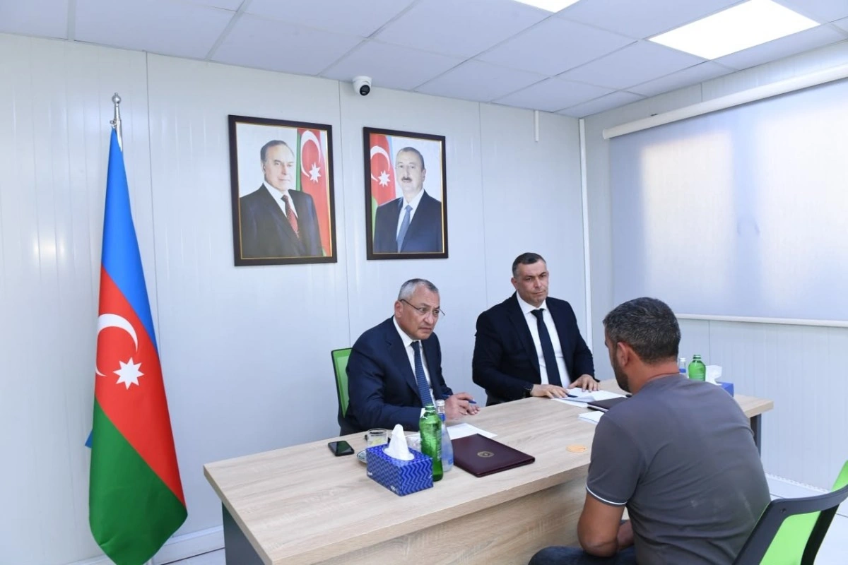 Kəlbəcərdə keçmiş məcburi köçkünlərin müraciətləri dinlənilib - FOTO