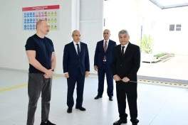 Xocalı şəhərində “Qarabağ Tekstil Evi” MMC istifadəyə verilib - FOTO
