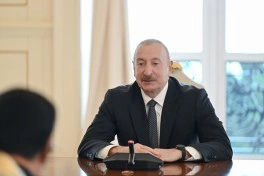 Prezident İlham Əliyevin Laos Prezidenti ilə geniş tərkibdə görüşü olub - FOTO