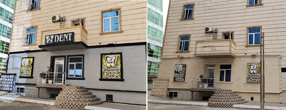 Abidələrin xarici görkəmini pozan 400-ə yaxın reklam lövhəsi müəyyən olunub  - Fotolar