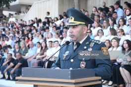 Naxçıvanski adına Hərbi Liseyin rəisi: Məzunlarımız Azərbaycanın keşiyində məğrurcasına dayanır - FOTO