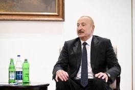 Prezident İlham Əliyev Bişkekdə Kasım-Jomart Tokayevlə görüşüb - YENİLƏNİB-1